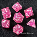 Bescon Dense-Core Polyhedral Dice Set of Mint, Candy Like RPG 7-dice Set